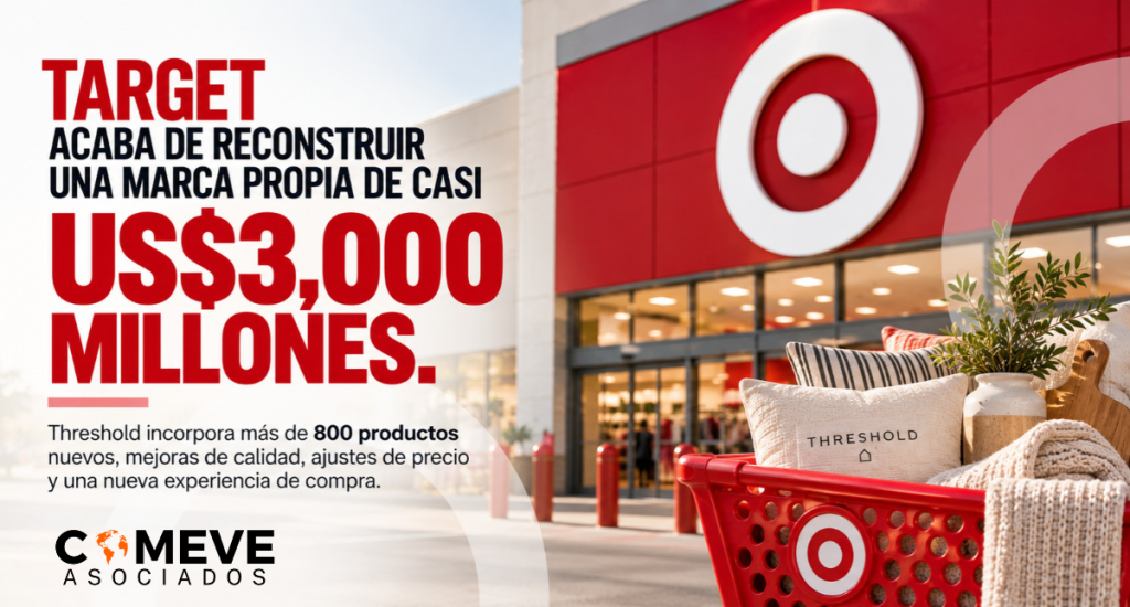 Target está reconstruyendo una marca propia de US$3,000 millones: cuando el retailer deja de vender marcas y empieza a competir con ellas
